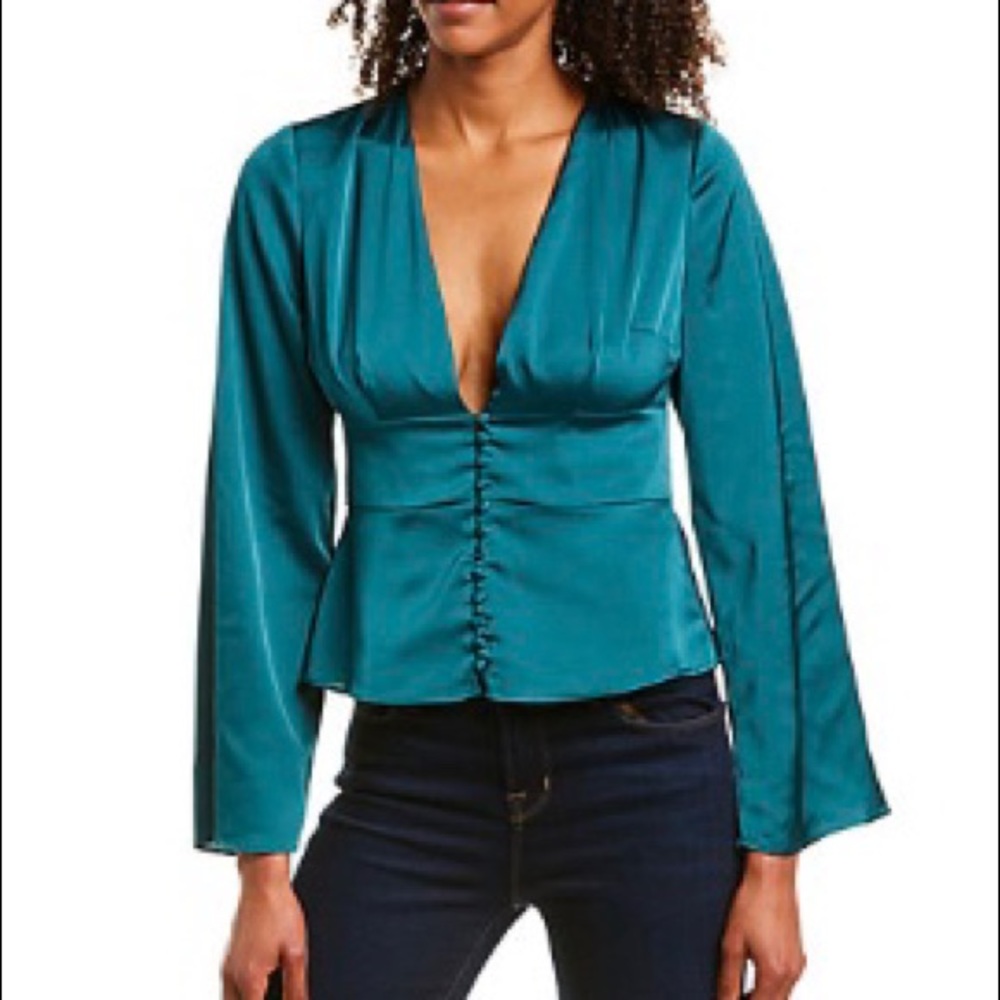 NWT Wanderlust top Green - Small